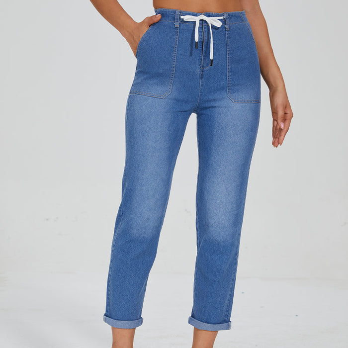 Comfy Pull On Denim Joggers