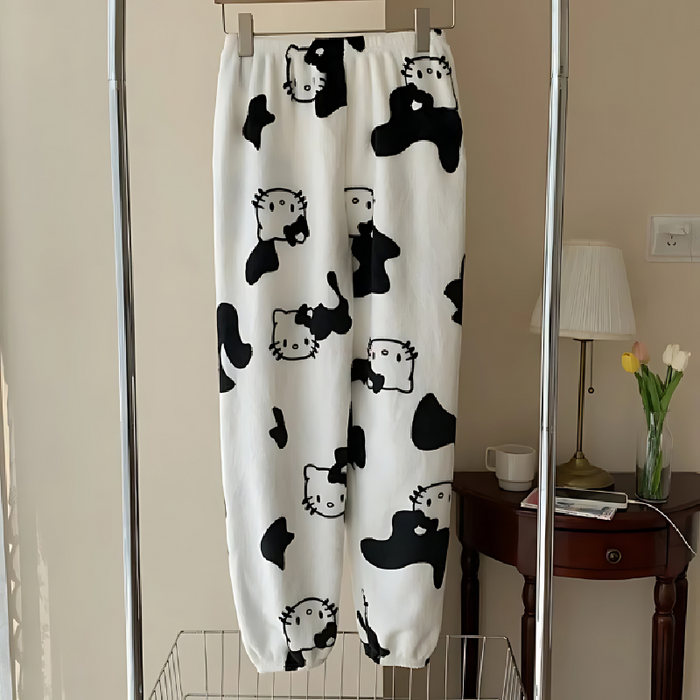 Hello Kitty Comfortable Flannel Pajamas Pant