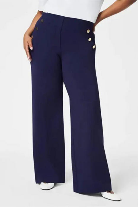 Women Strechy Wide Pants