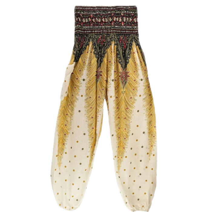 Boho Floral Harem Pants